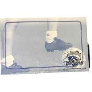 Boston Breakers WUSA 2001 Letter Cards [Set of 4]